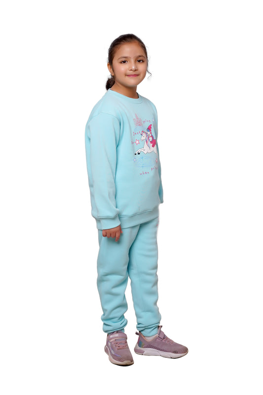 Unicorn dreamland fleeced set