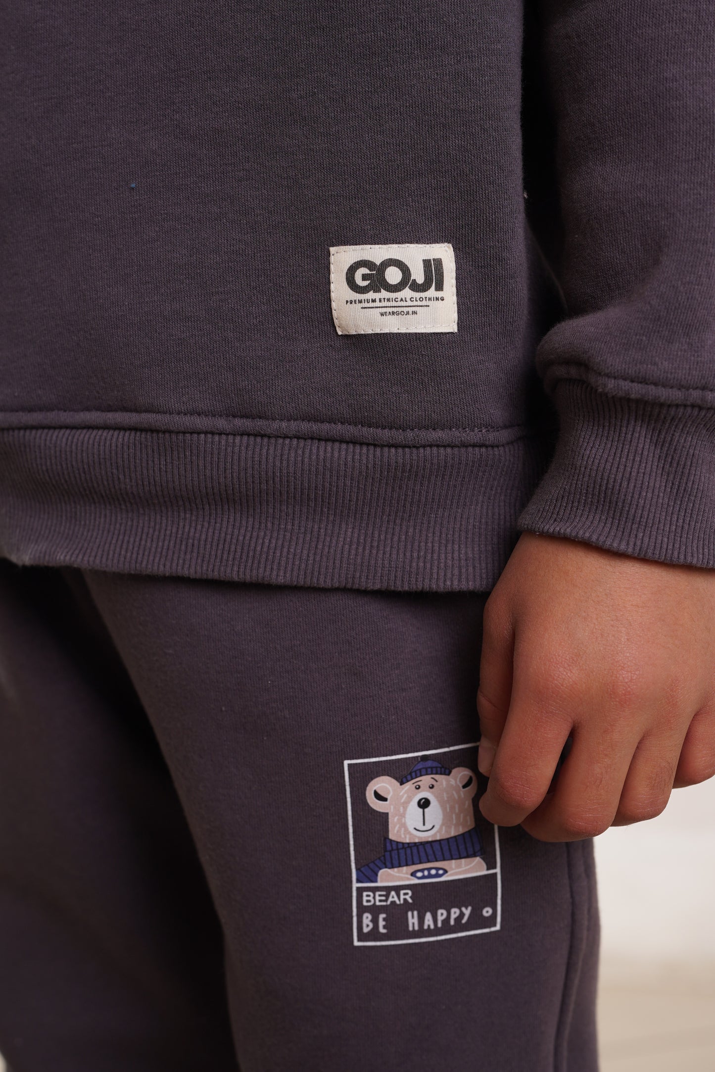 Kids cozy hoodie & jogger set