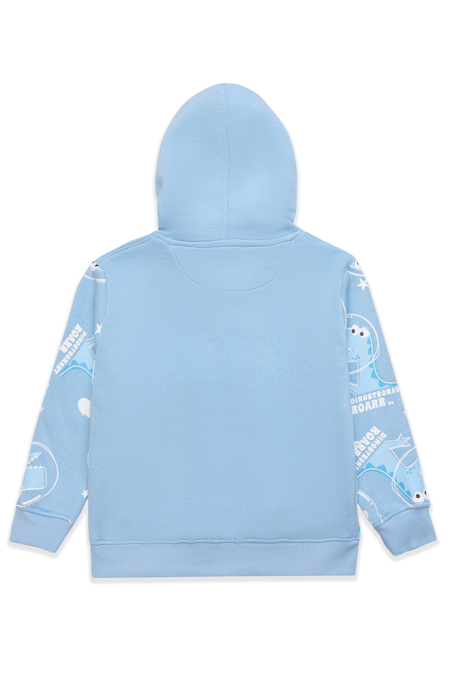 Blue Dinosaur Adventure Hoodie Set