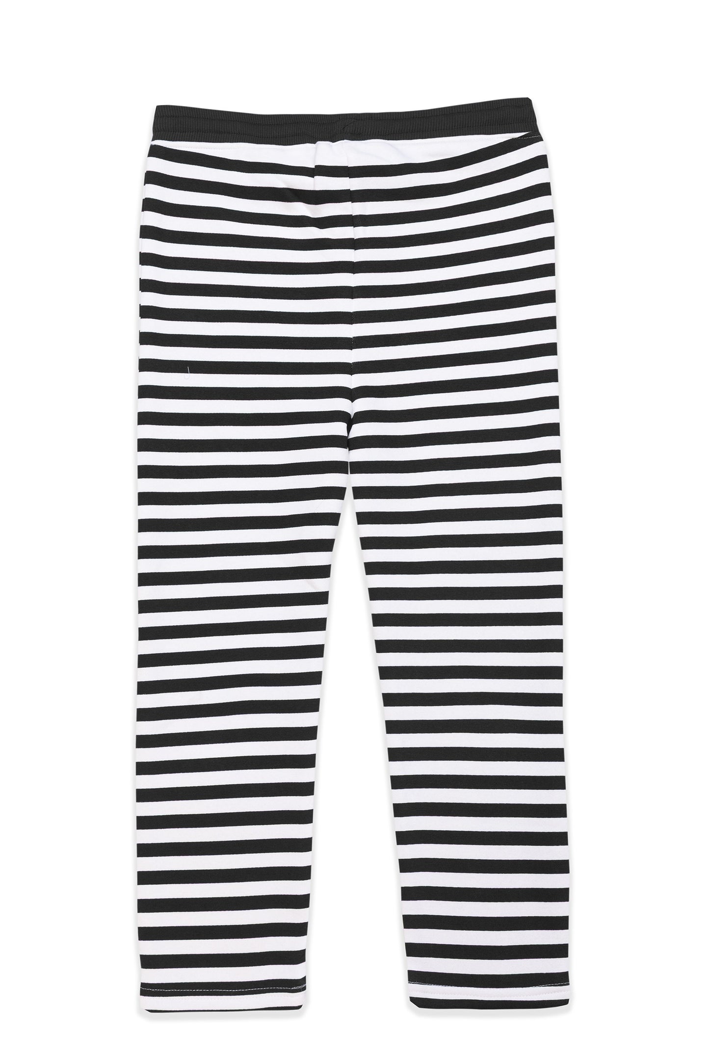 Red Zebra Sweatshirt & Striped Jogger Set