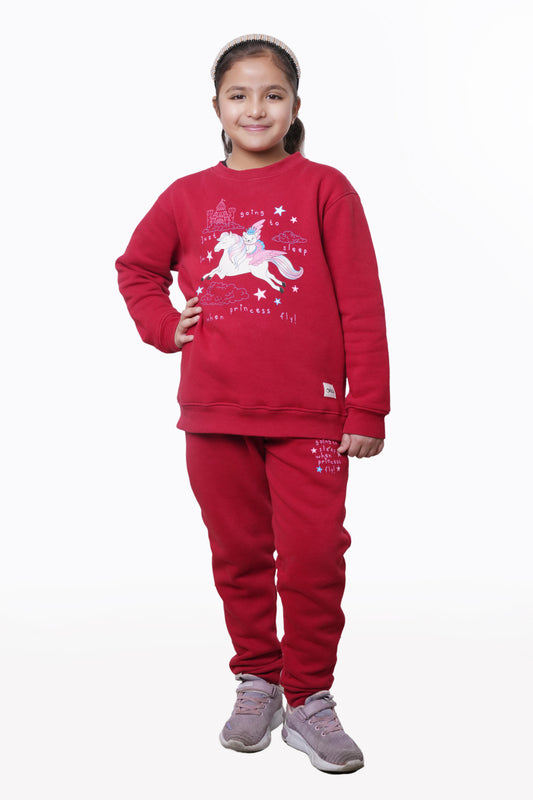 Unicorn dreamland fleeced set