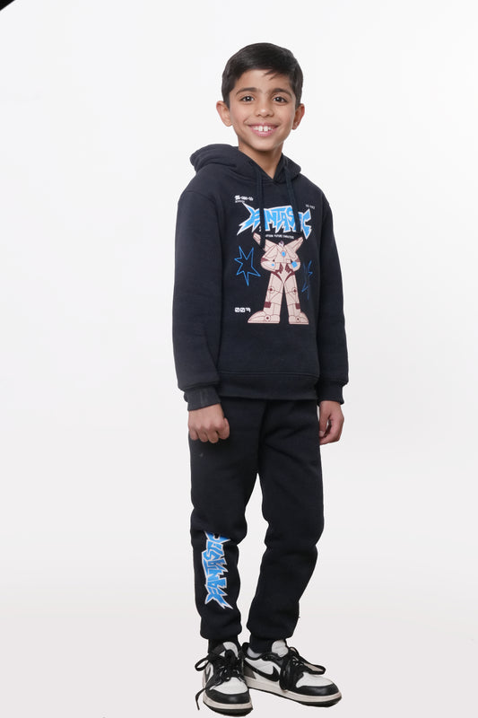 Kids Cartoon Robot Co-ord Set