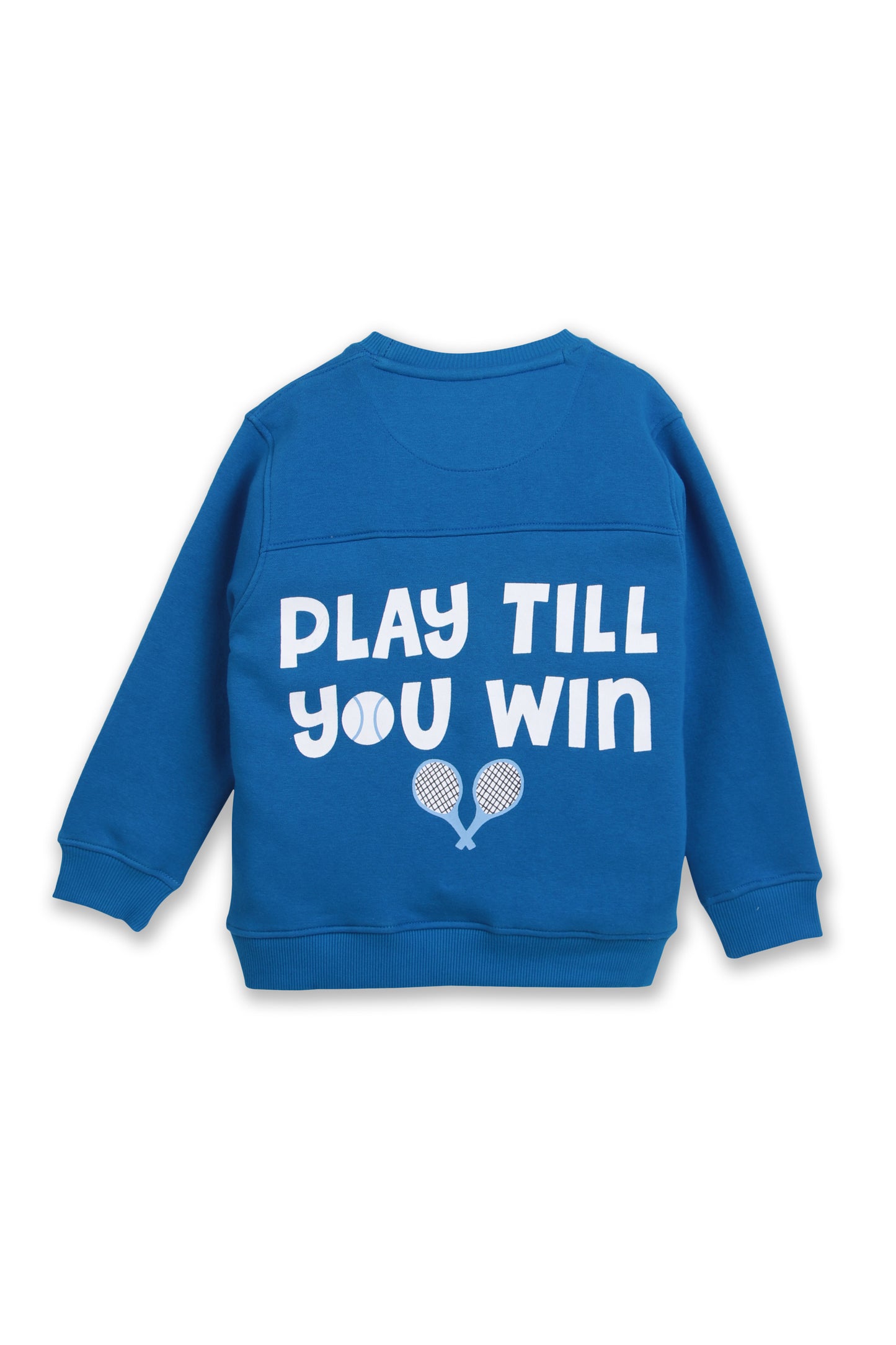 Kids premium blue athletic tracksuit