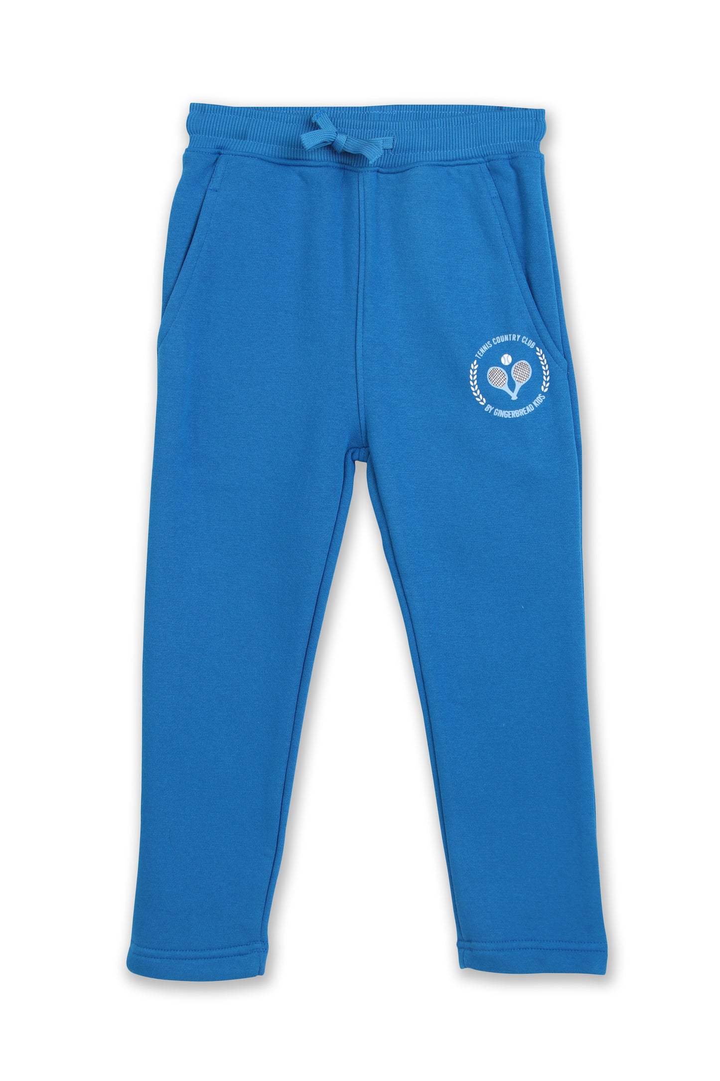 Kids premium blue athletic tracksuit