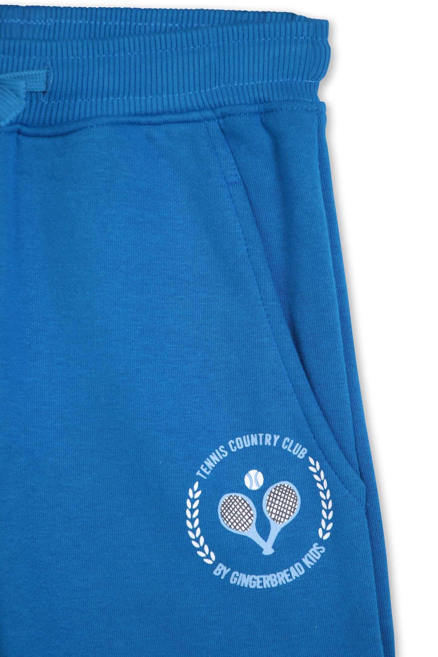 Kids premium blue athletic tracksuit
