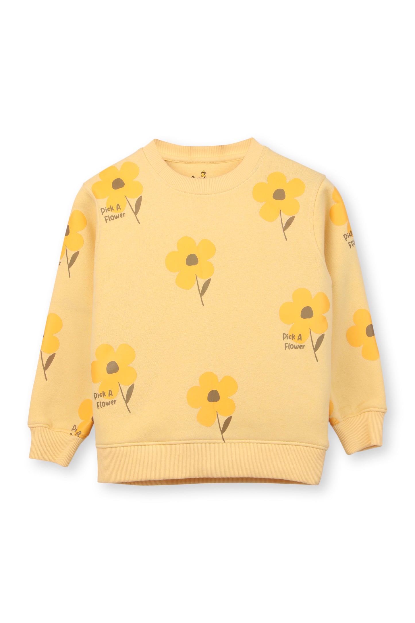 Yellow Flower Print Co-ord Set