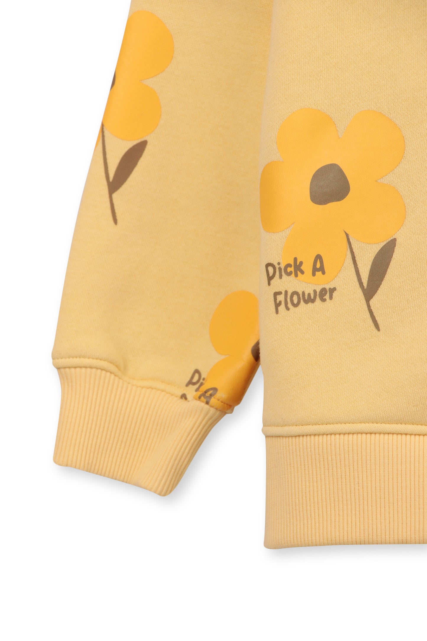 Yellow Flower Print Co-ord Set