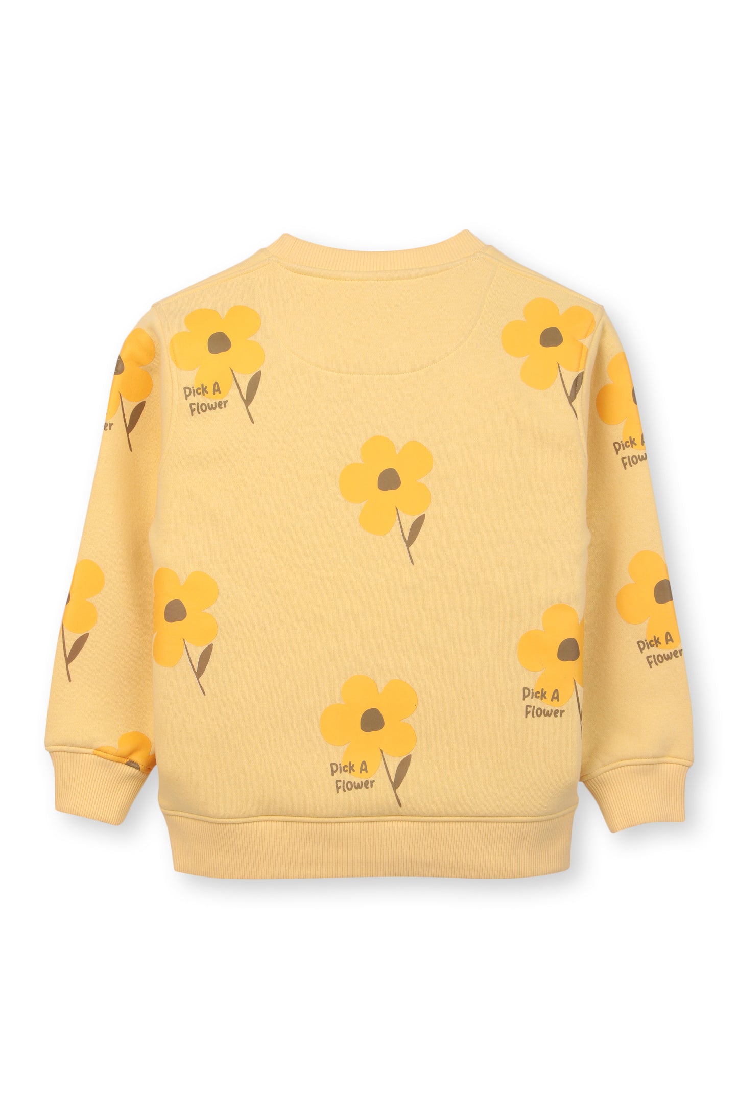 Yellow Flower Print Co-ord Set