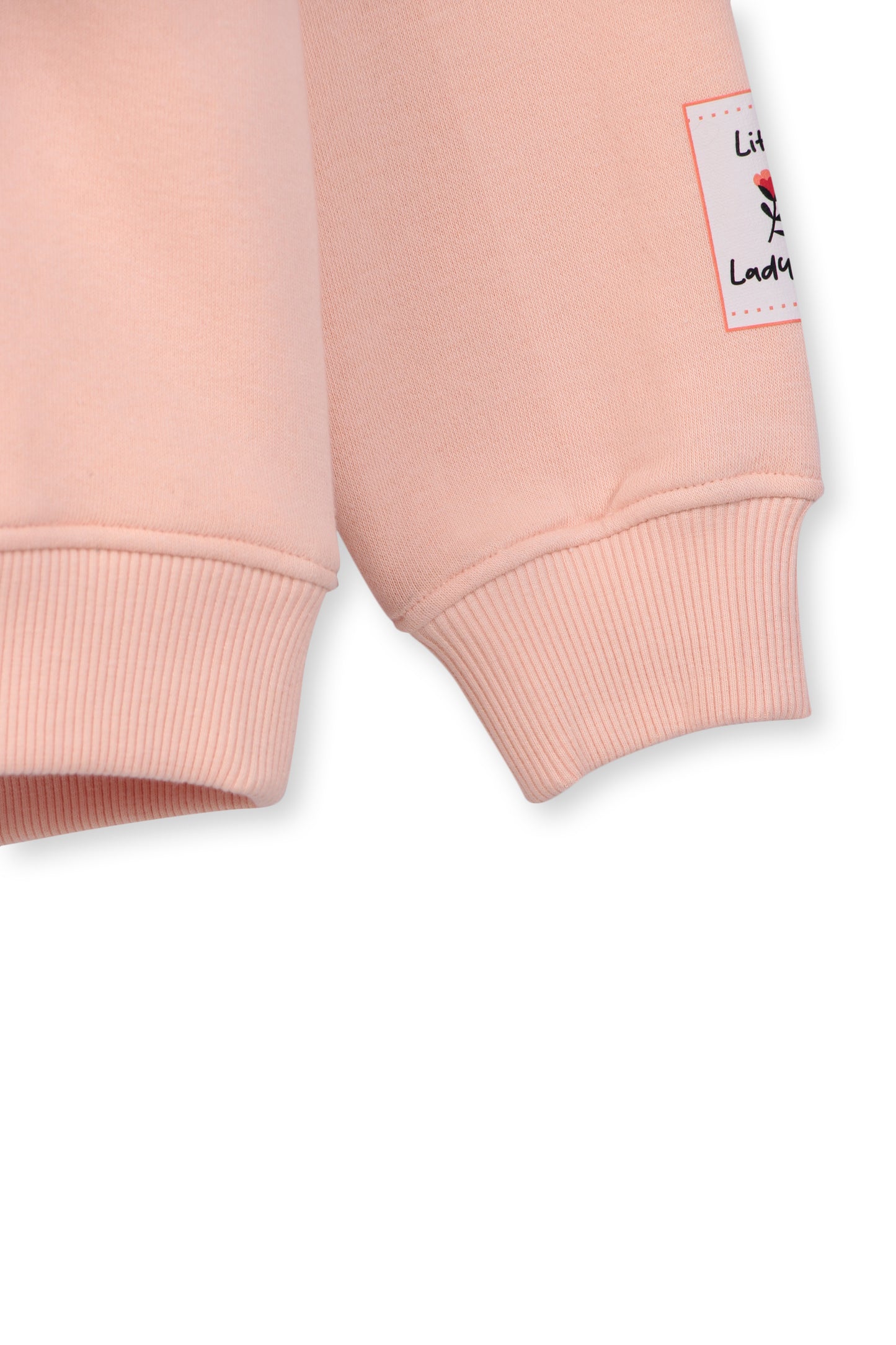 Pink Ladybug Print Sweatshirt and Joggers Set